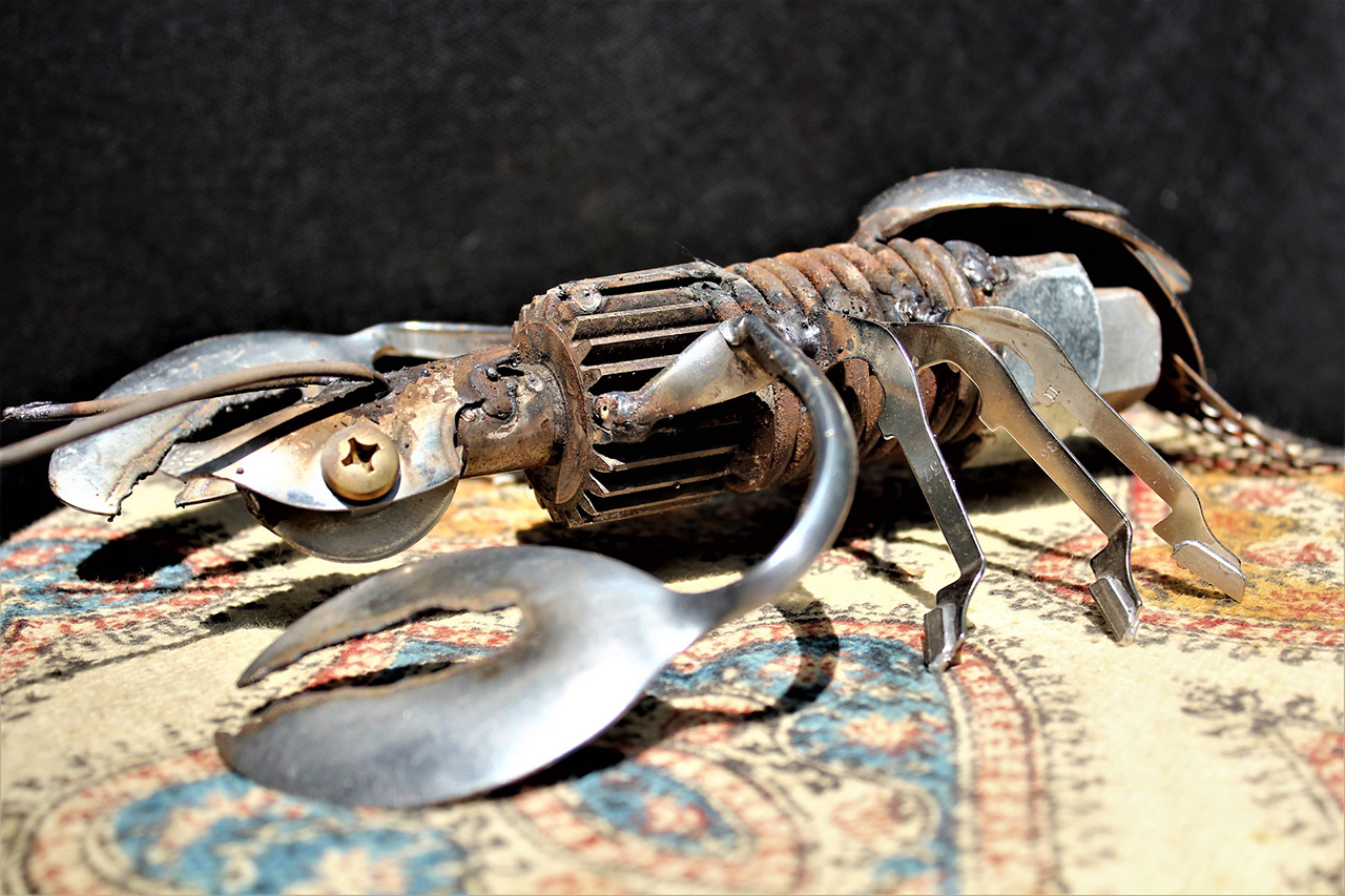 Steve Kost - Metal Health Artwork - From the Sea Portfolio Crustacean